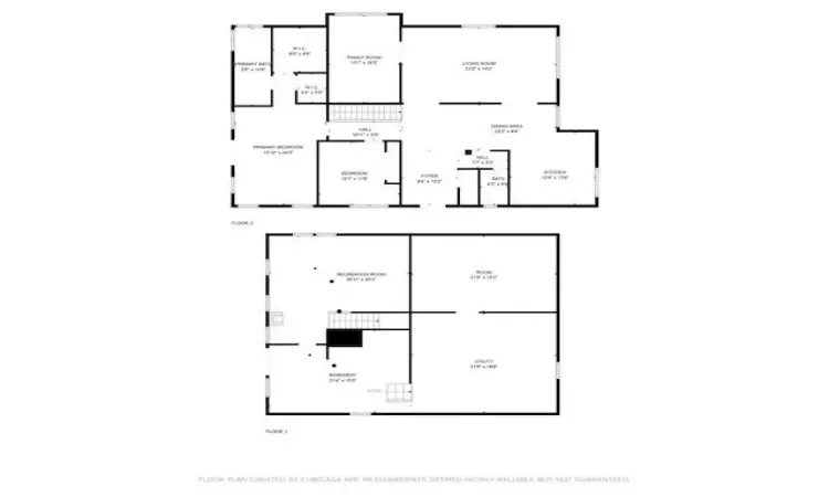 Main house floor Plan