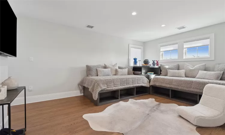 Bedroom featuring hardwood / wood-style floors