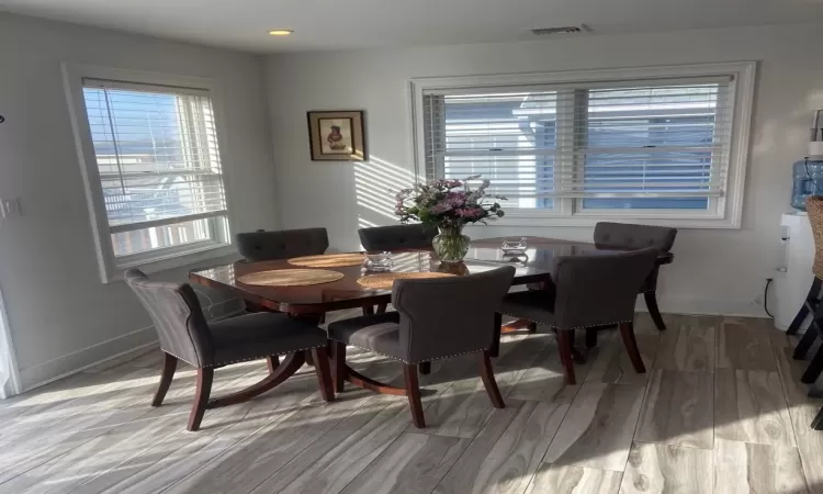 View of dining area