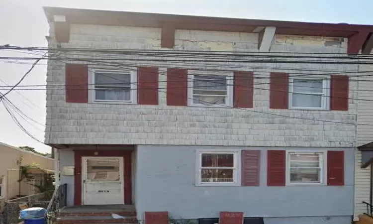 View of front of house featuring entry steps