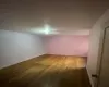 Empty room with wood finished floors