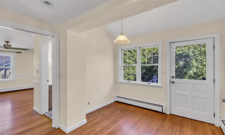 Unfurnished Kitchen dining area