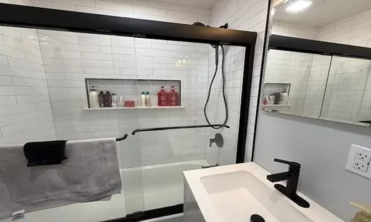 Bathroom featuring a sink