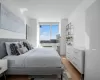 Bedroom featuring light wood-style flooring