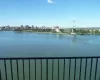 View of water feature featuring a city view