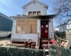 View of front of house with fence