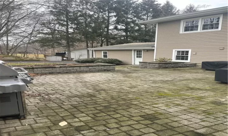 Paver patio