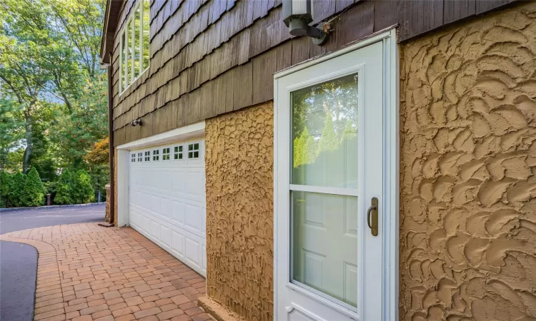 Side Door to basement.