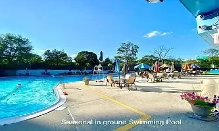 Pool featuring a patio