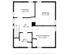 Upper level floor plan