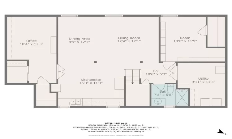 View of layout