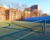 View of sport court with fence