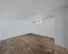 Below grade area with carpet floors