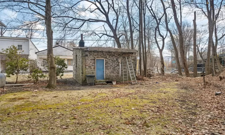 View of outdoor structure