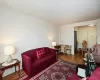 Living room featuring wood finished floors