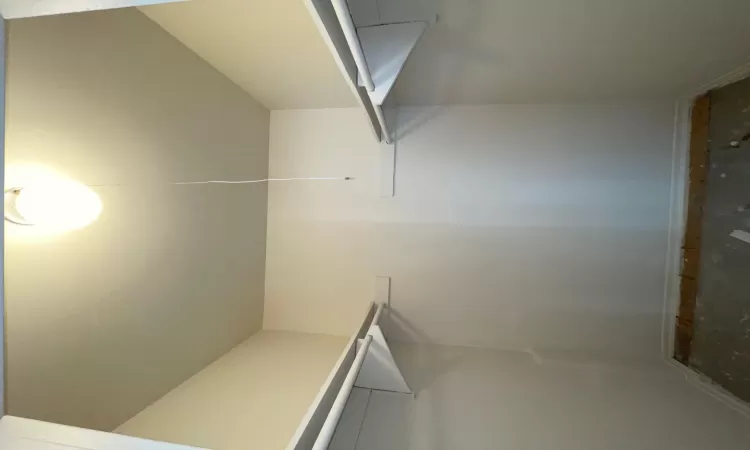 View of spacious closet