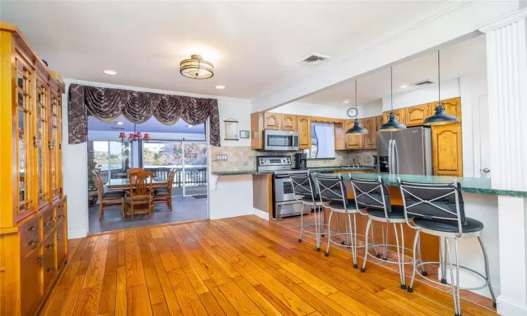 Kitchen open to possible Dining Room