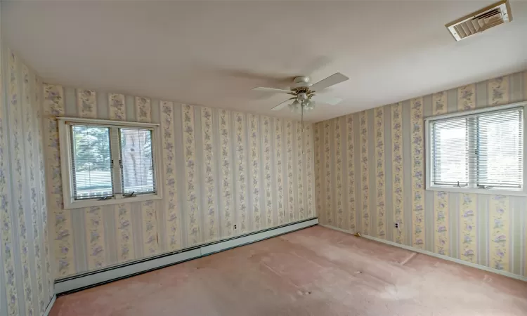 Bedroom #3Hardwood Floors Under Carpet