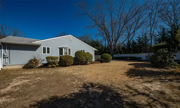 Side View of House