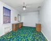 Bedroom featuring crown molding,  and large walk in closet