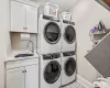 2nd Floor Laundry Room with 2 Electrolux Washer and Dryers