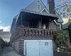 siding and a chimney