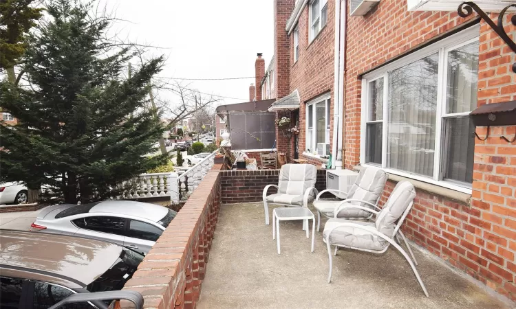 View of patio / terrace featuring a grill