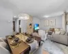 Dining area featuring light wood-style floors