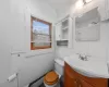 second floor apartment bathroom